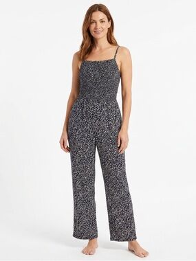 Stylish Black and White Jumpsuit
